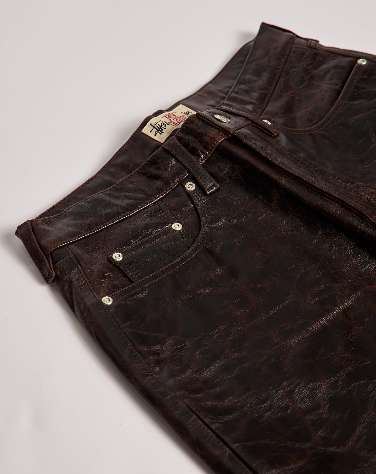 Stüssy Leather New Classic Jeans - XHIBITION