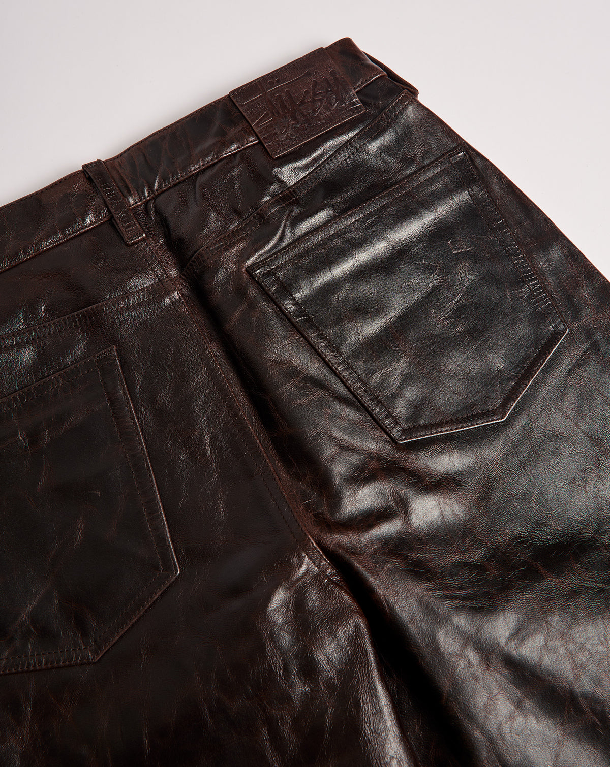 Stüssy Leather New Classic Jeans - XHIBITION