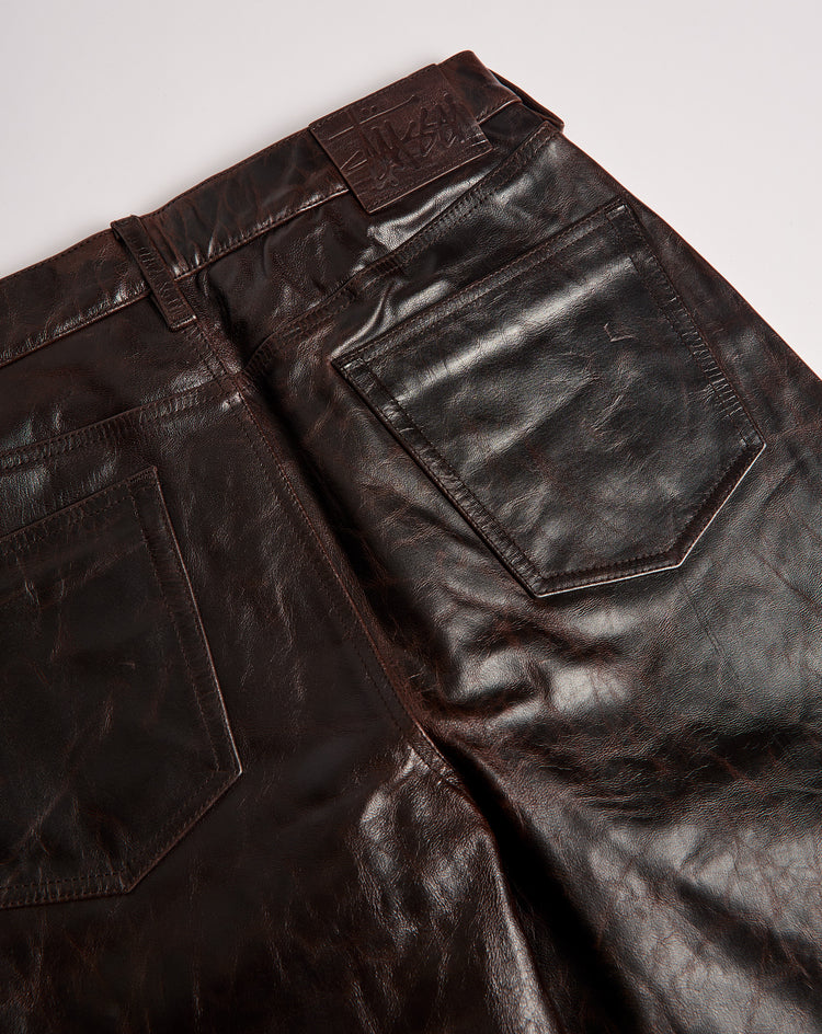 Stüssy Leather New Classic Jeans - XHIBITION