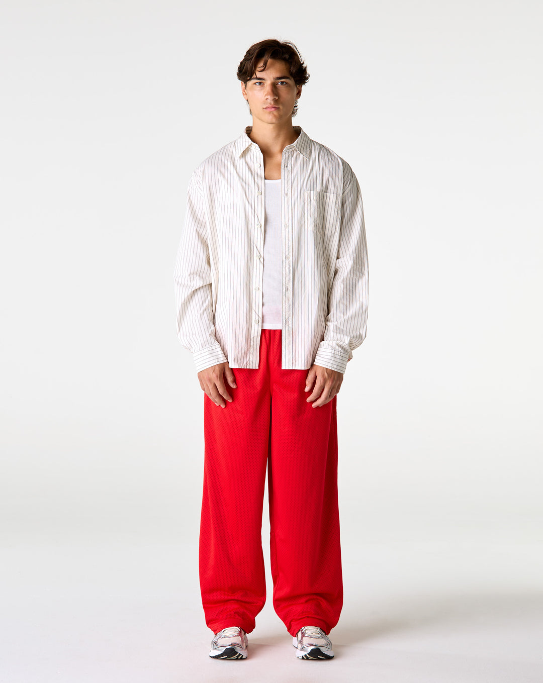 Mesh Track Pants