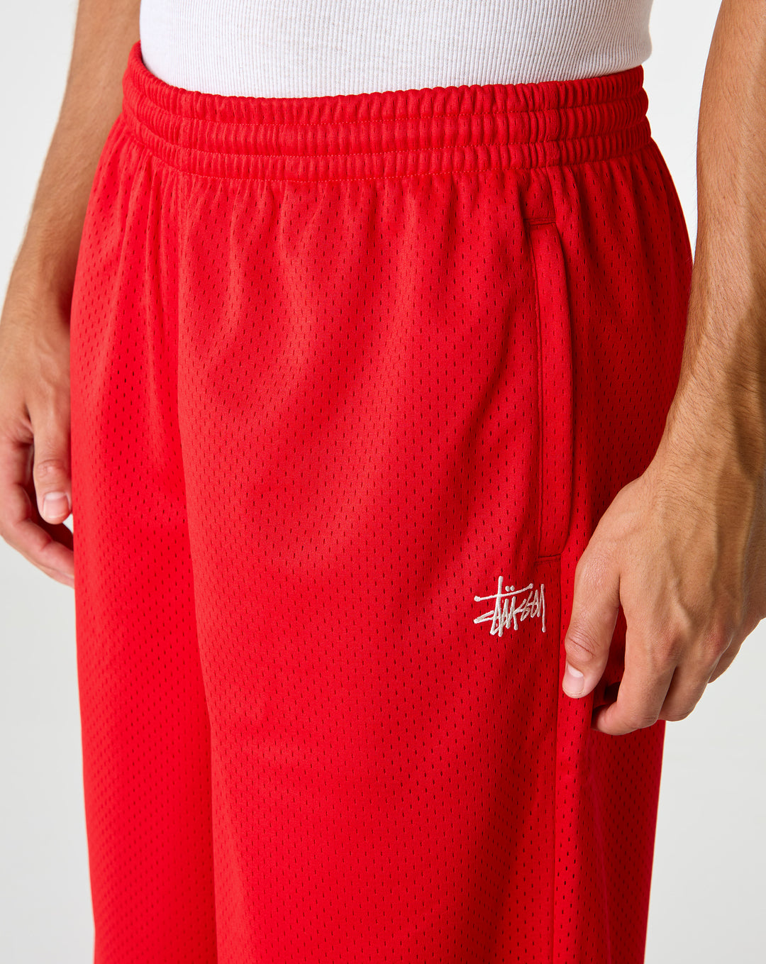 Mesh Track Pants