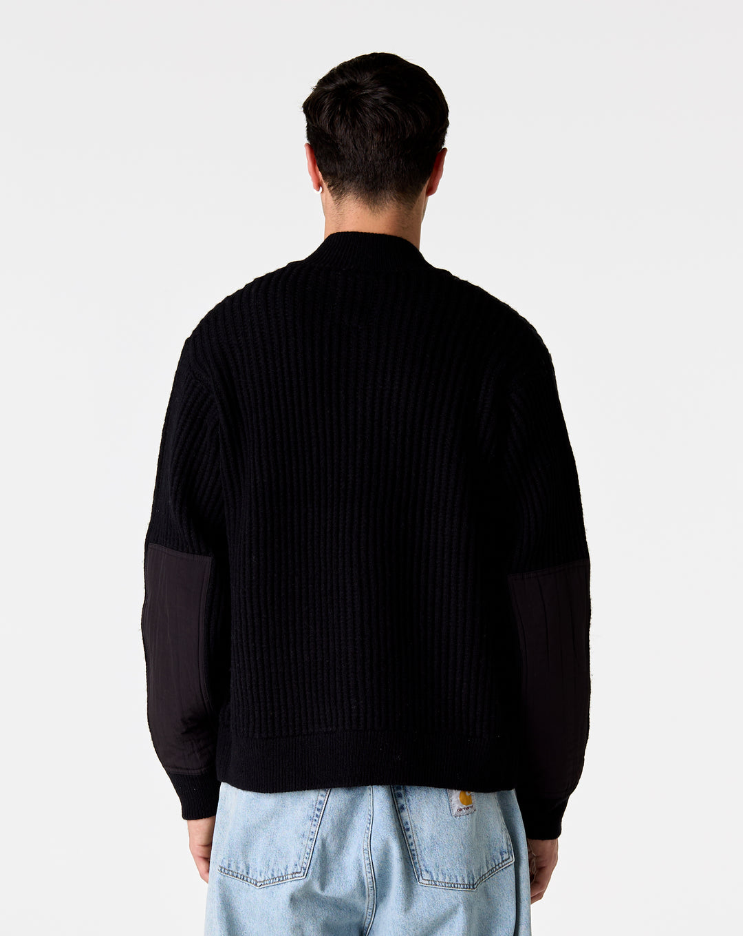 Stüssy Military Patch Zip Sweater - XHIBITION