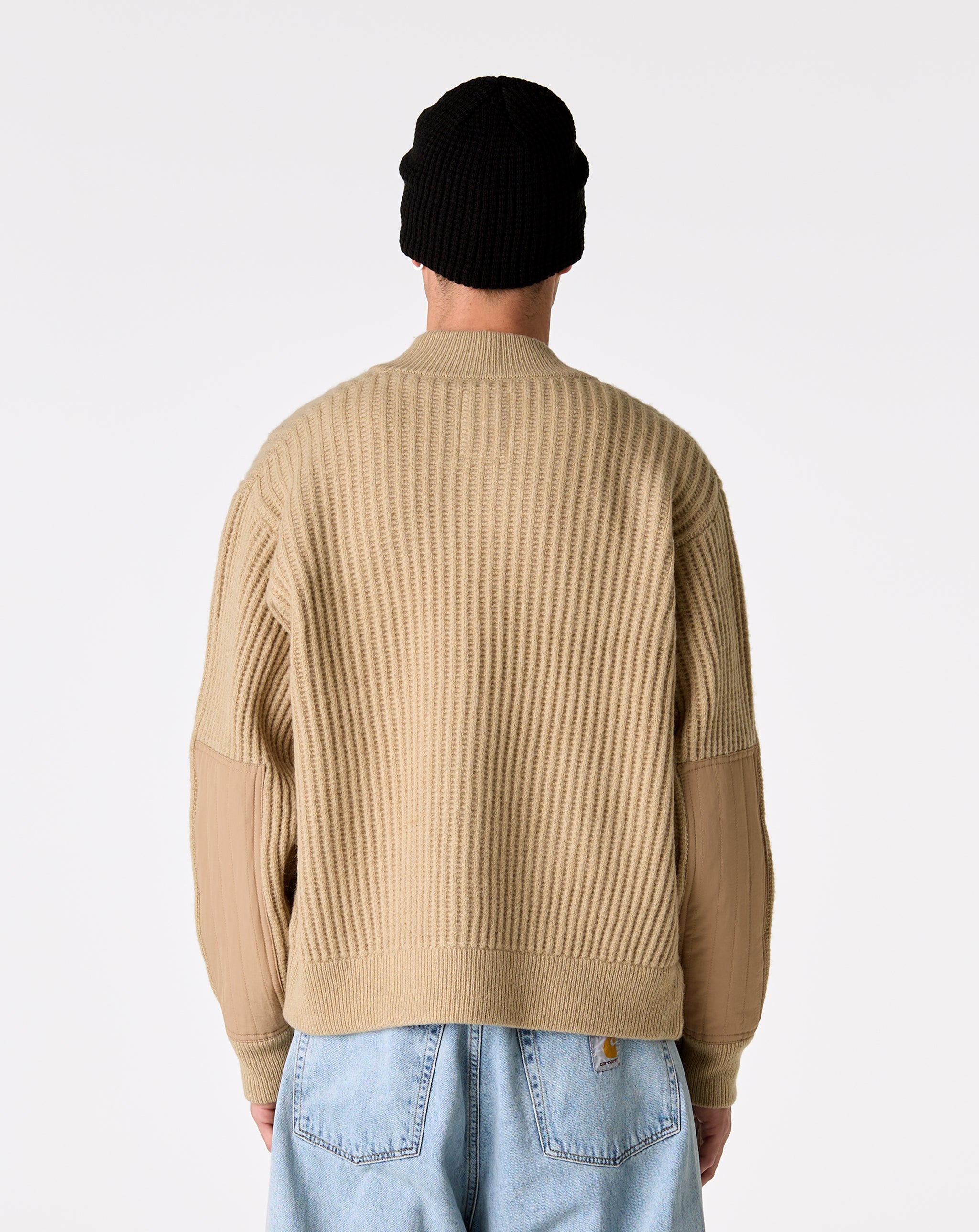 Stüssy Military Patch Zip Sweater - XHIBITION