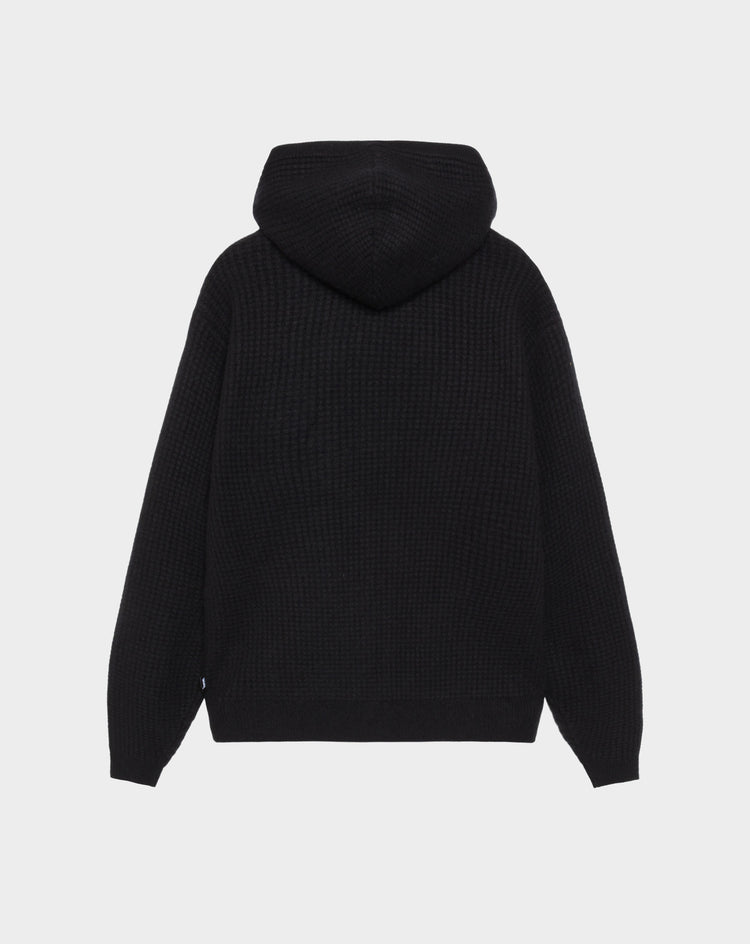 Stüssy Waffle Cashmere Zip Hoodie - XHIBITION