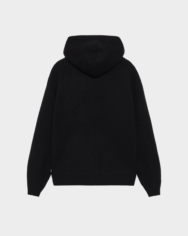 Stüssy Waffle Cashmere Zip Hoodie - XHIBITION