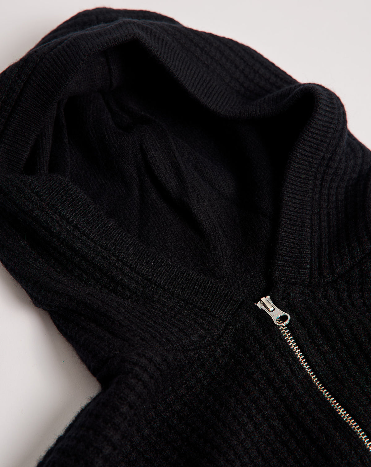 Stüssy Waffle Cashmere Zip Hoodie - XHIBITION