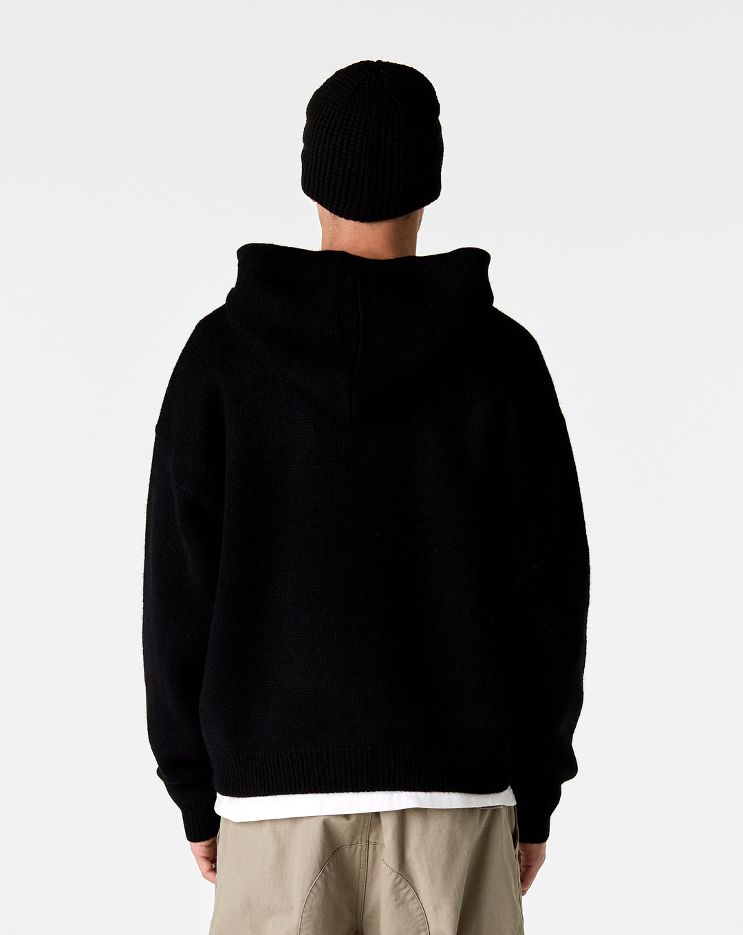 Stüssy Quarter Zip Hooded Sweater - XHIBITION