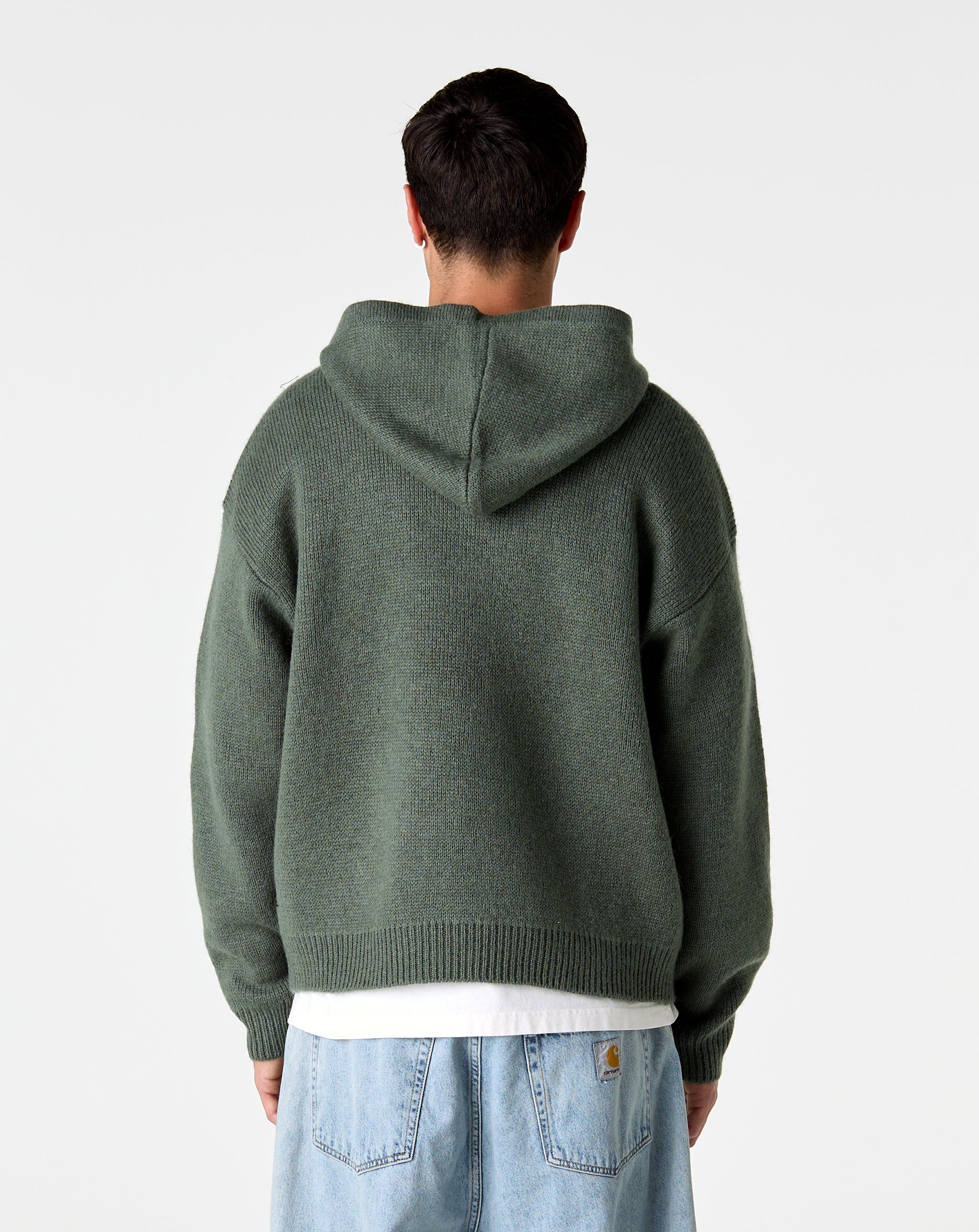 Stüssy Quarter Zip Hooded Sweater - XHIBITION