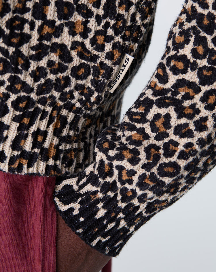 Stüssy Leopard Sweater - XHIBITION