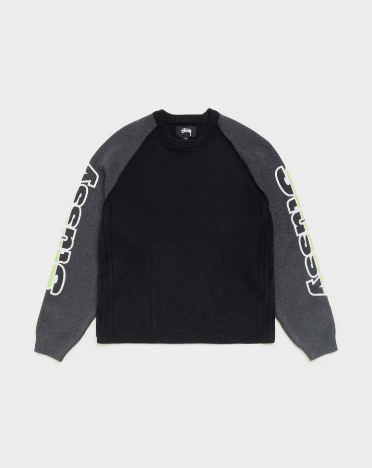 Stüssy Two Tone Raglan Sweater - XHIBITION