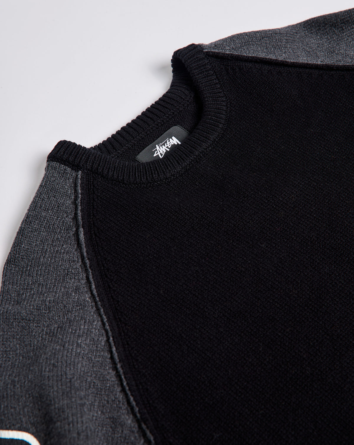 Stüssy Two Tone Raglan Sweater - XHIBITION