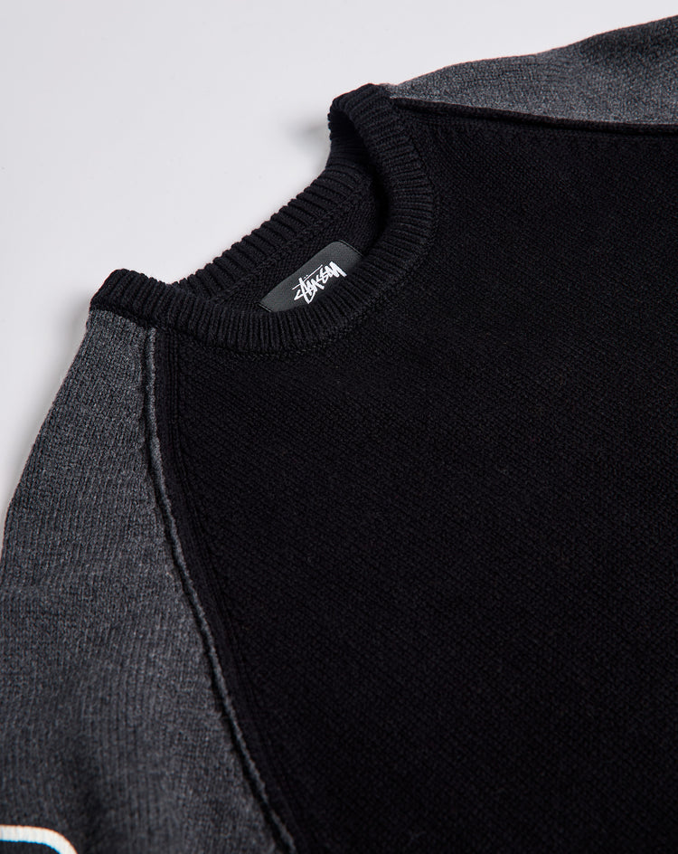 Stüssy Two Tone Raglan Sweater - XHIBITION