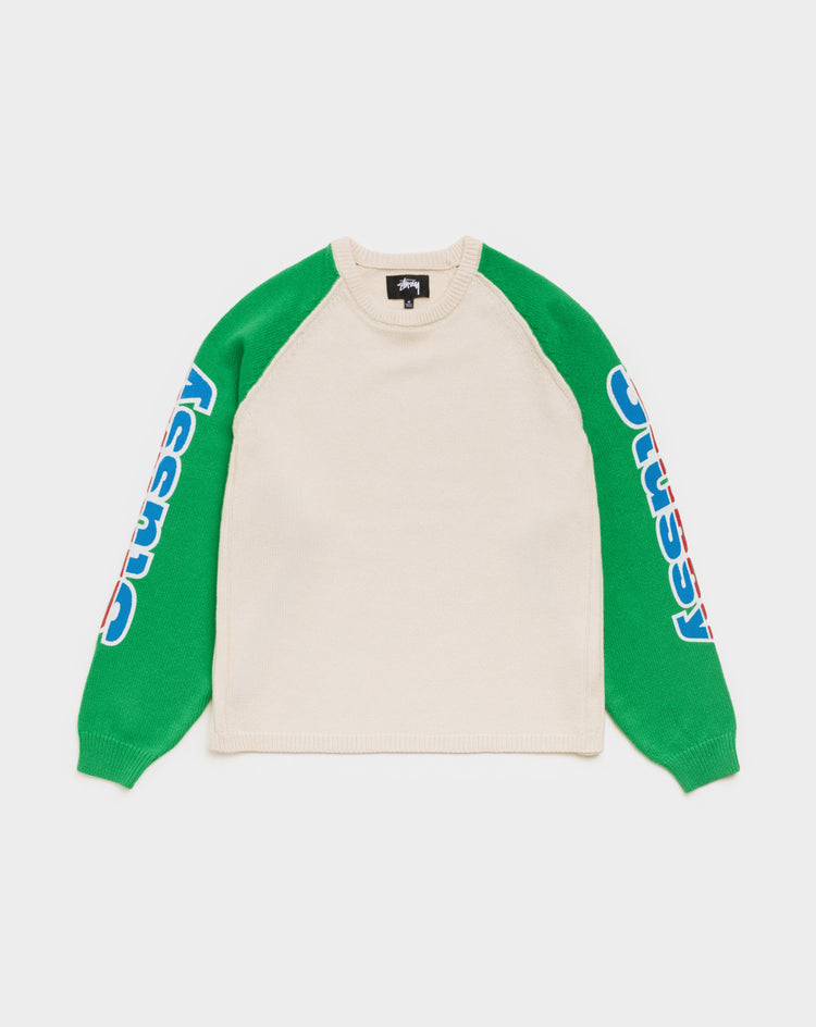 Stüssy Two Tone Raglan Sweater - XHIBITION