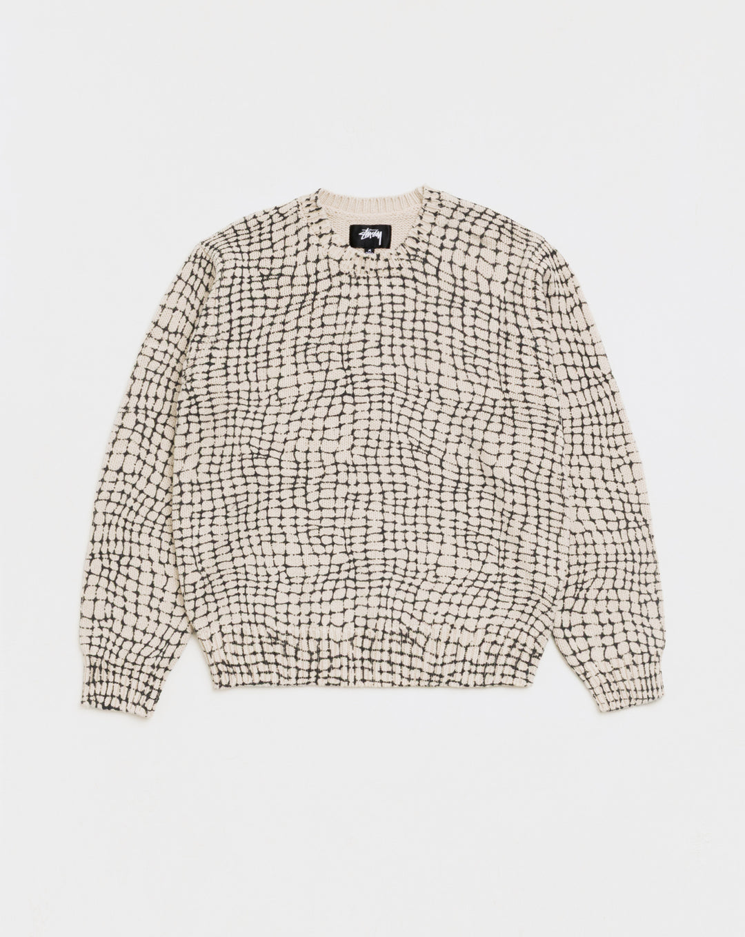 Stüssy Mesh Print Sweater - XHIBITION