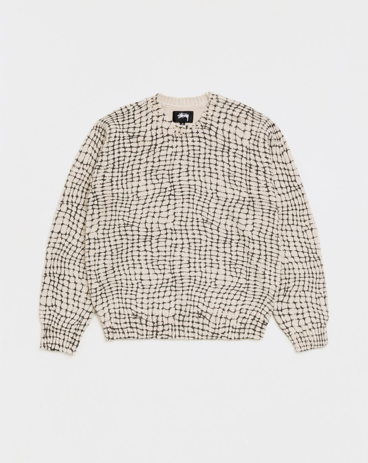 Stüssy Mesh Print Sweater - XHIBITION