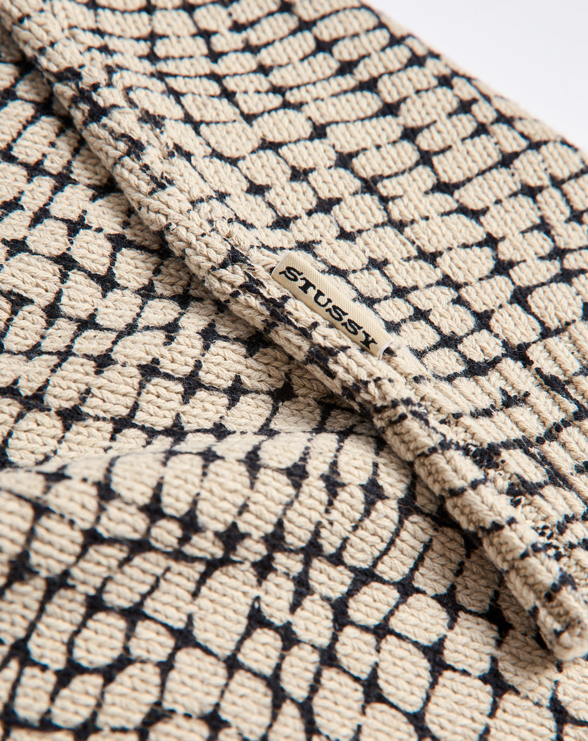 Stüssy Mesh Print Sweater - XHIBITION