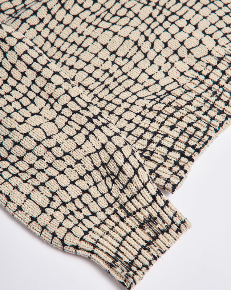 Stüssy Mesh Print Sweater - XHIBITION