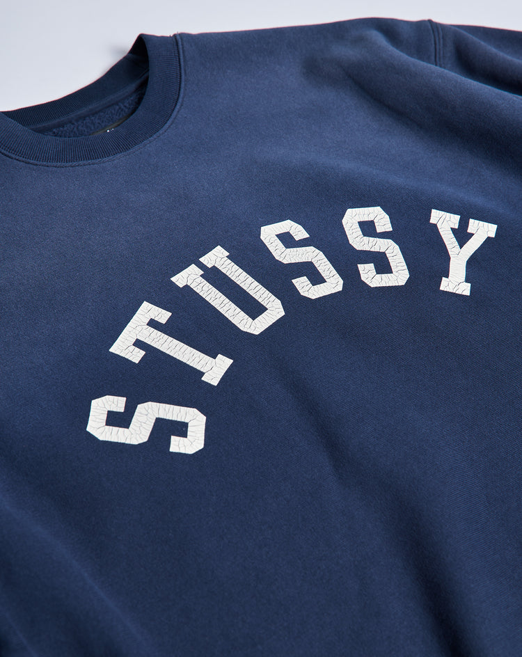 Stüssy Sun Faded Oversized Crewneck - XHIBITION