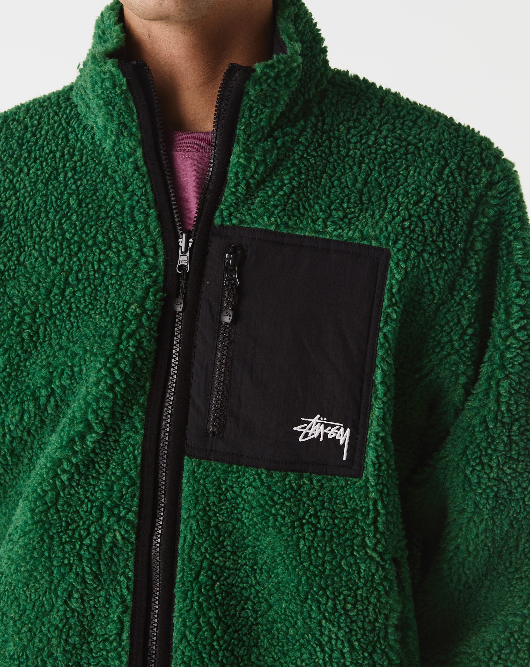 Stüssy Sherpa Reversible Jacket  - Cheap Urlfreeze Jordan outlet