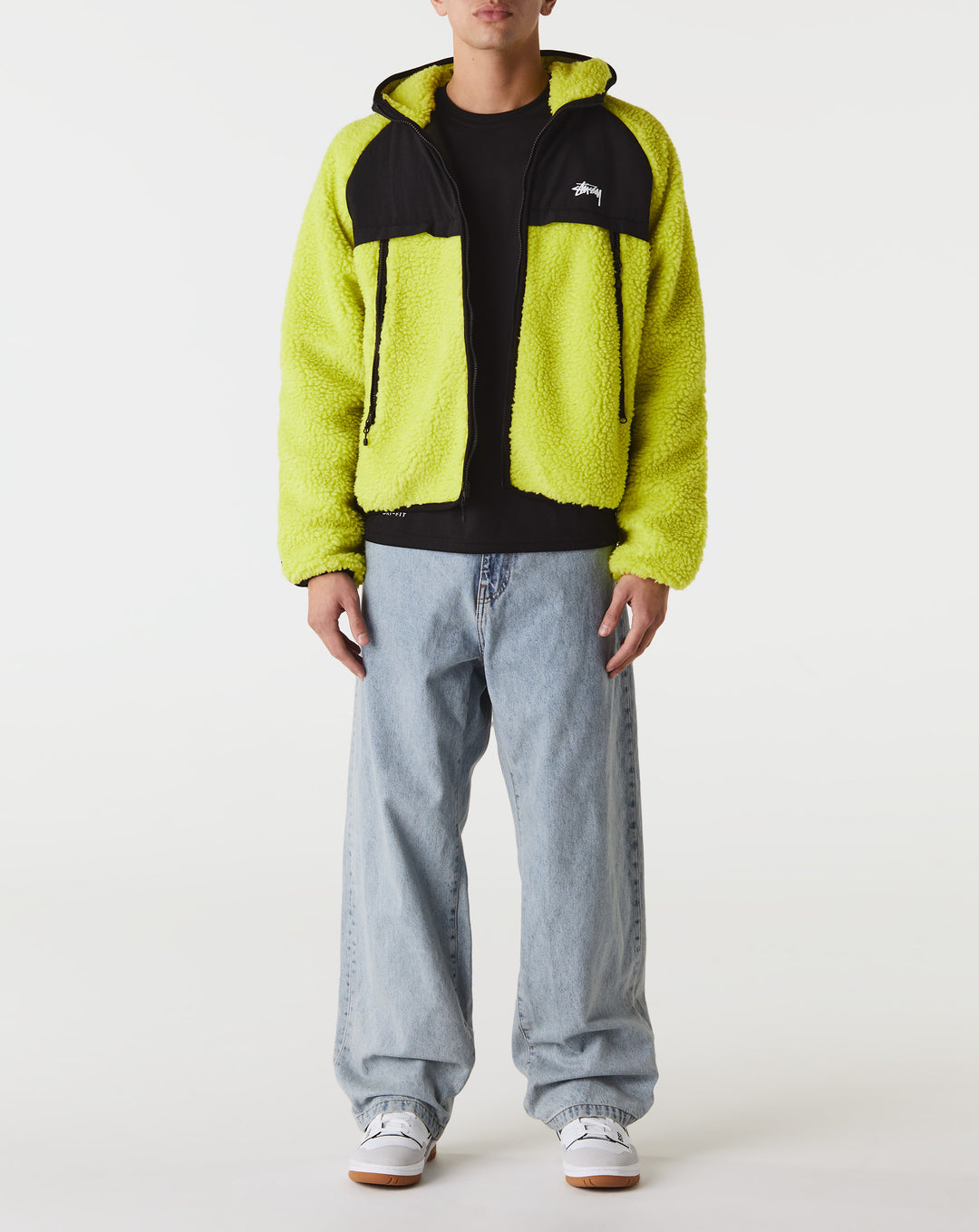 Stüssy Feng Chen Wang hybrid layered hoodie  - Cheap Urlfreeze Jordan outlet