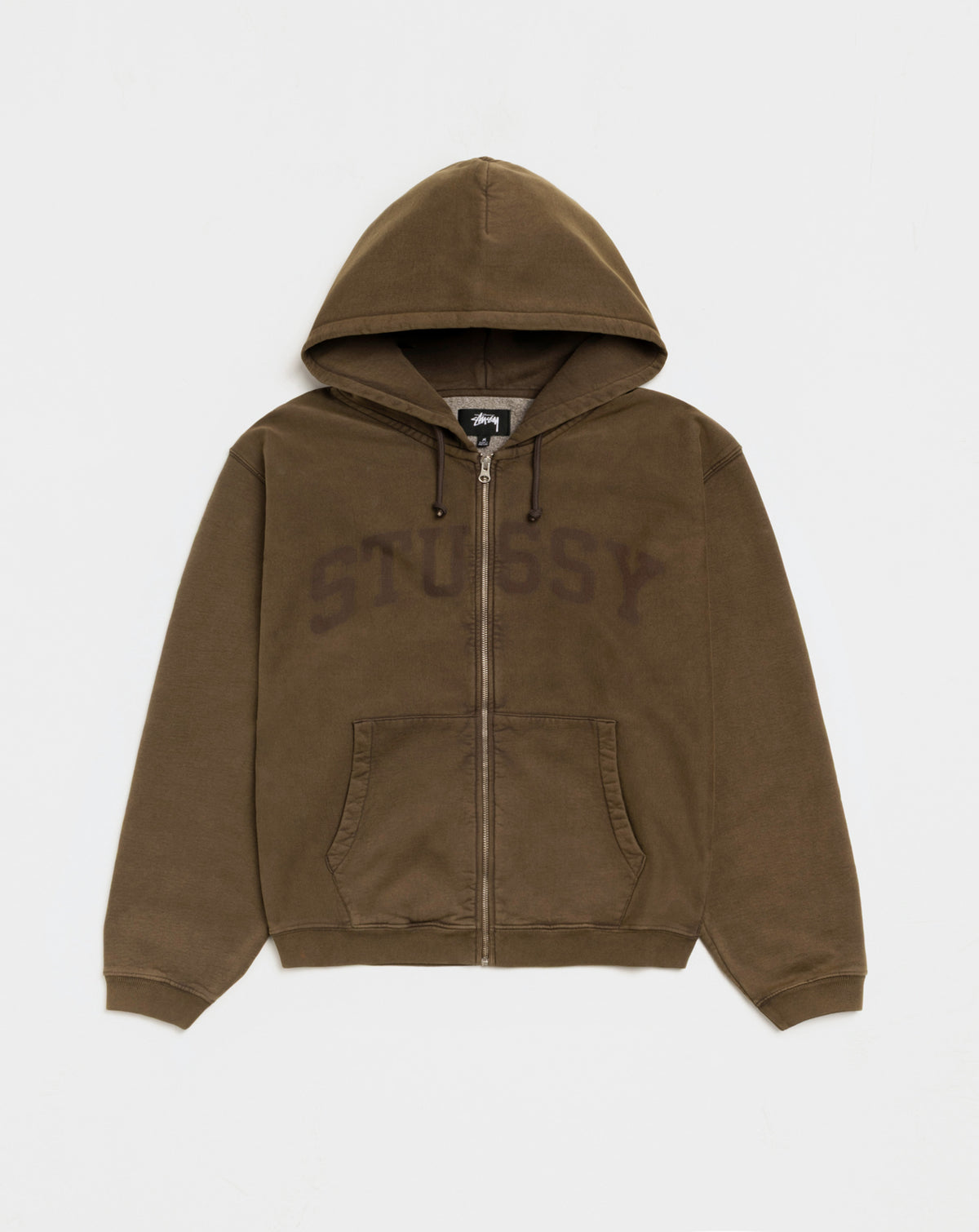 Stüssy Faded Graphic Zip Hoodie - XHIBITION