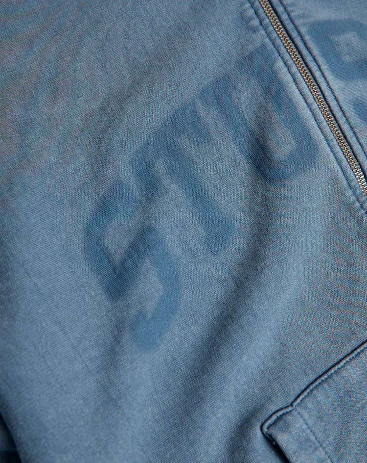 Stüssy Faded Graphic Zip Hoodie - XHIBITION
