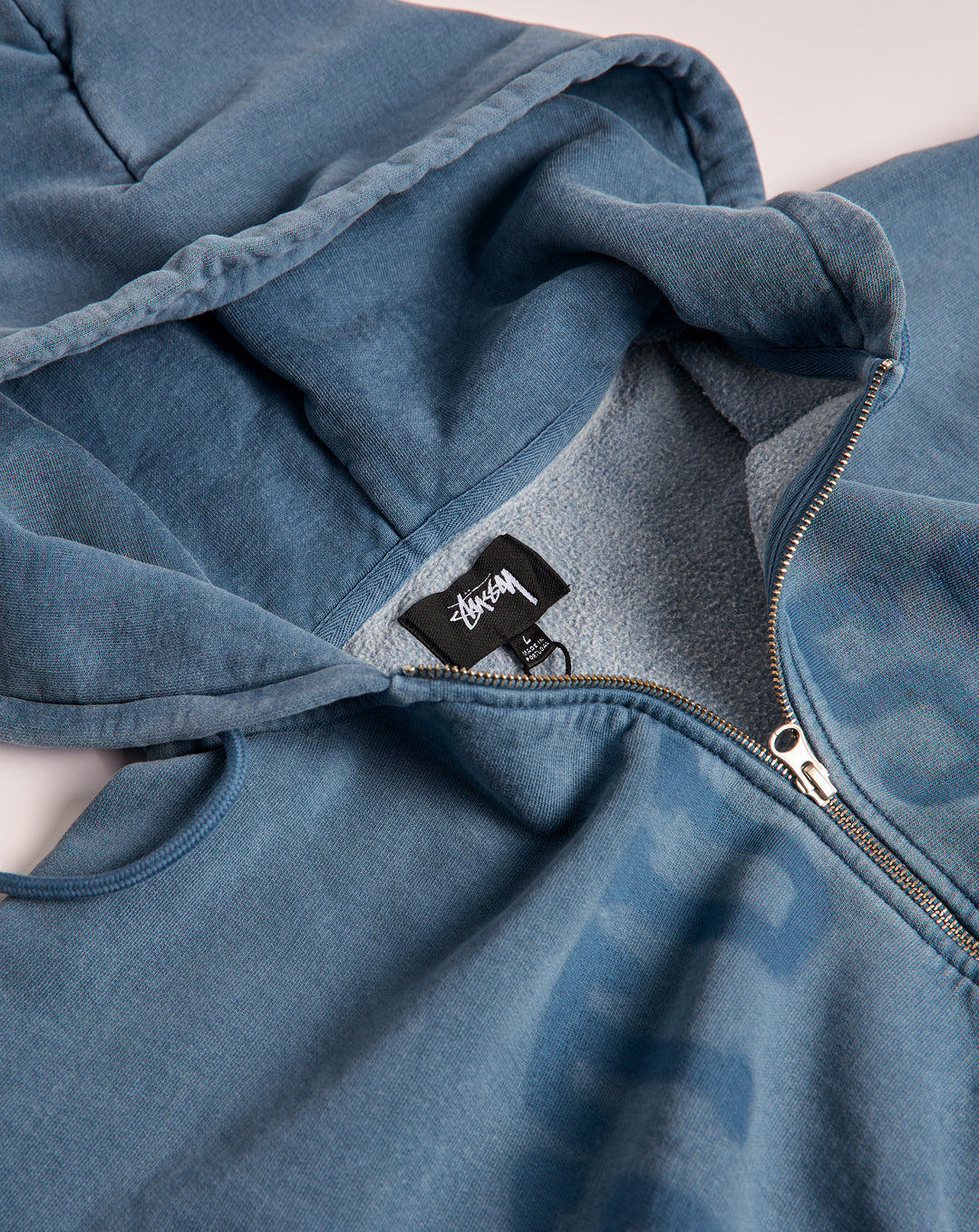 Stüssy Faded Graphic Zip Hoodie - XHIBITION