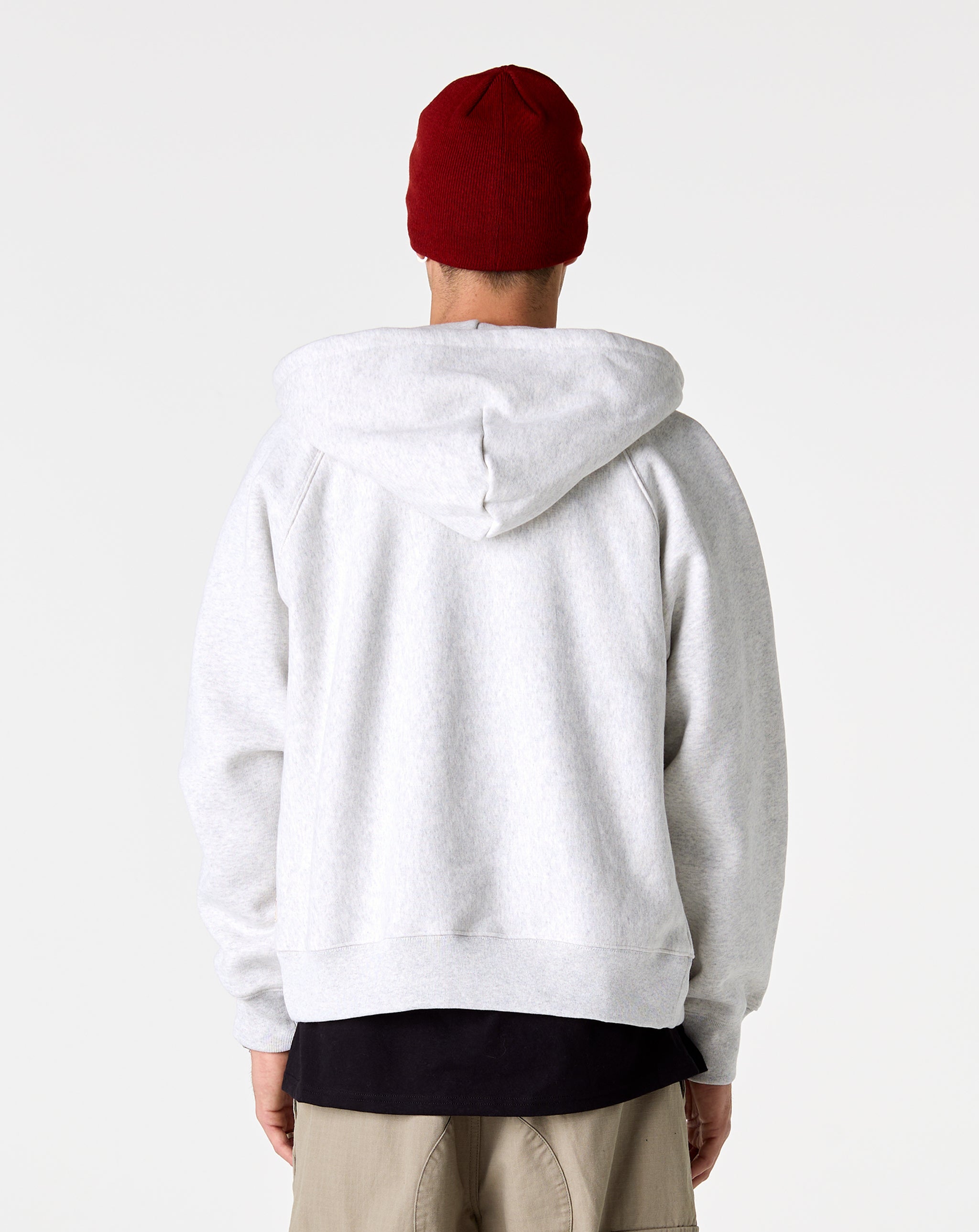 Stüssy Raglan Zip Hoodie - XHIBITION