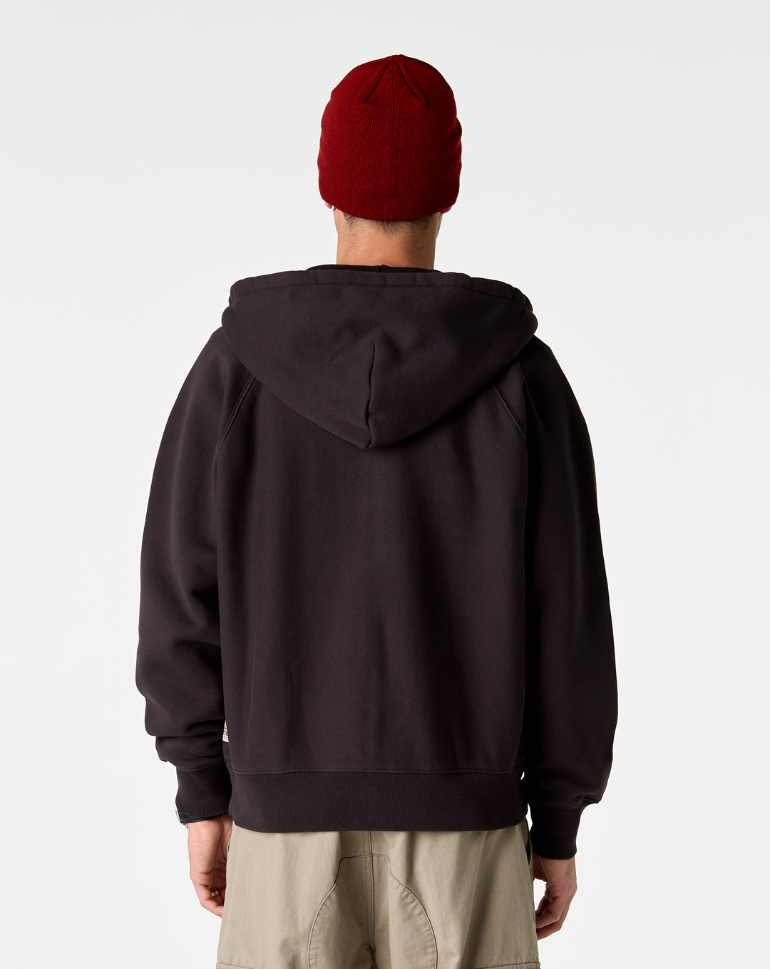 Stüssy Raglan Zip Hoodie - XHIBITION