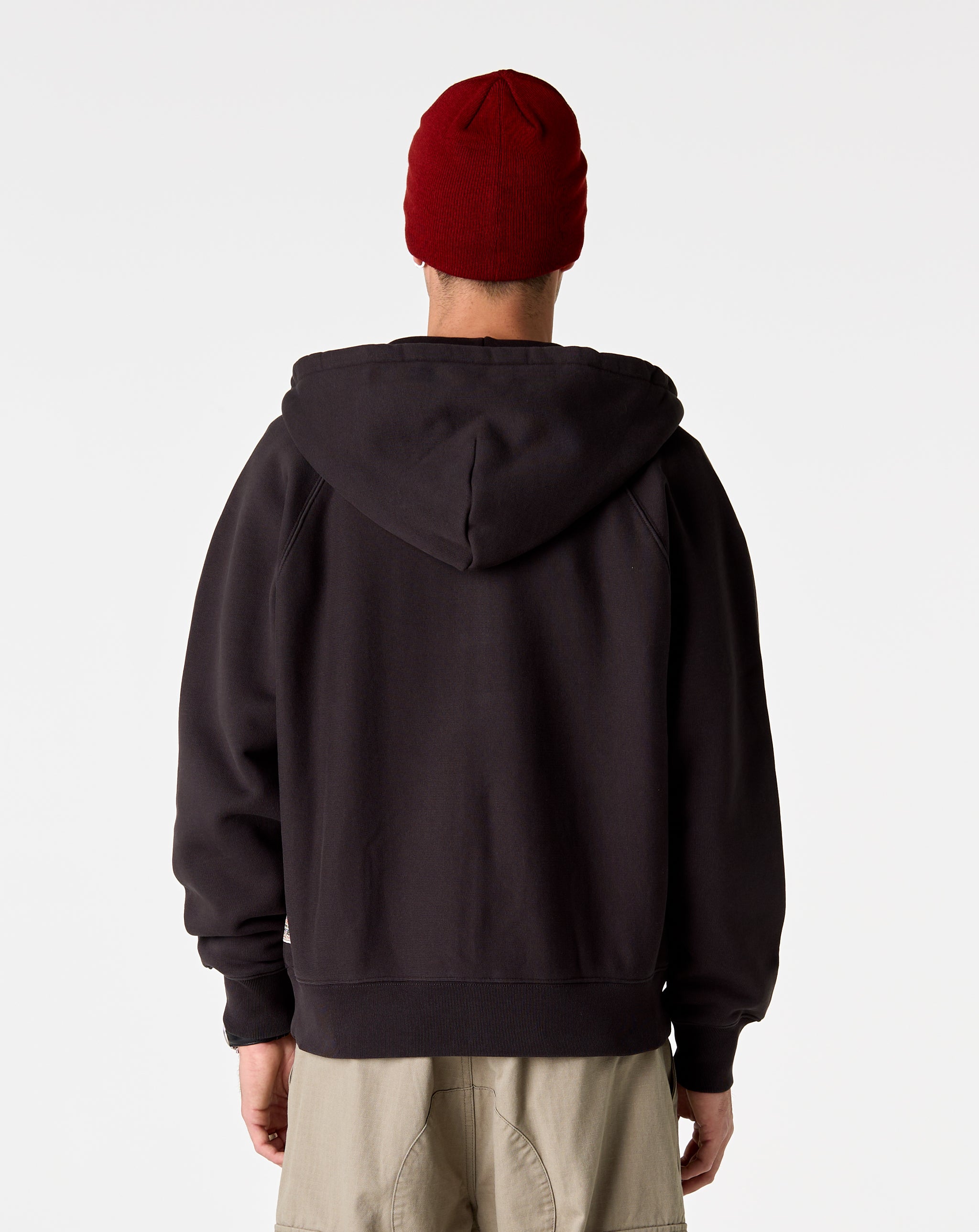 Stüssy Raglan Zip Hoodie - XHIBITION