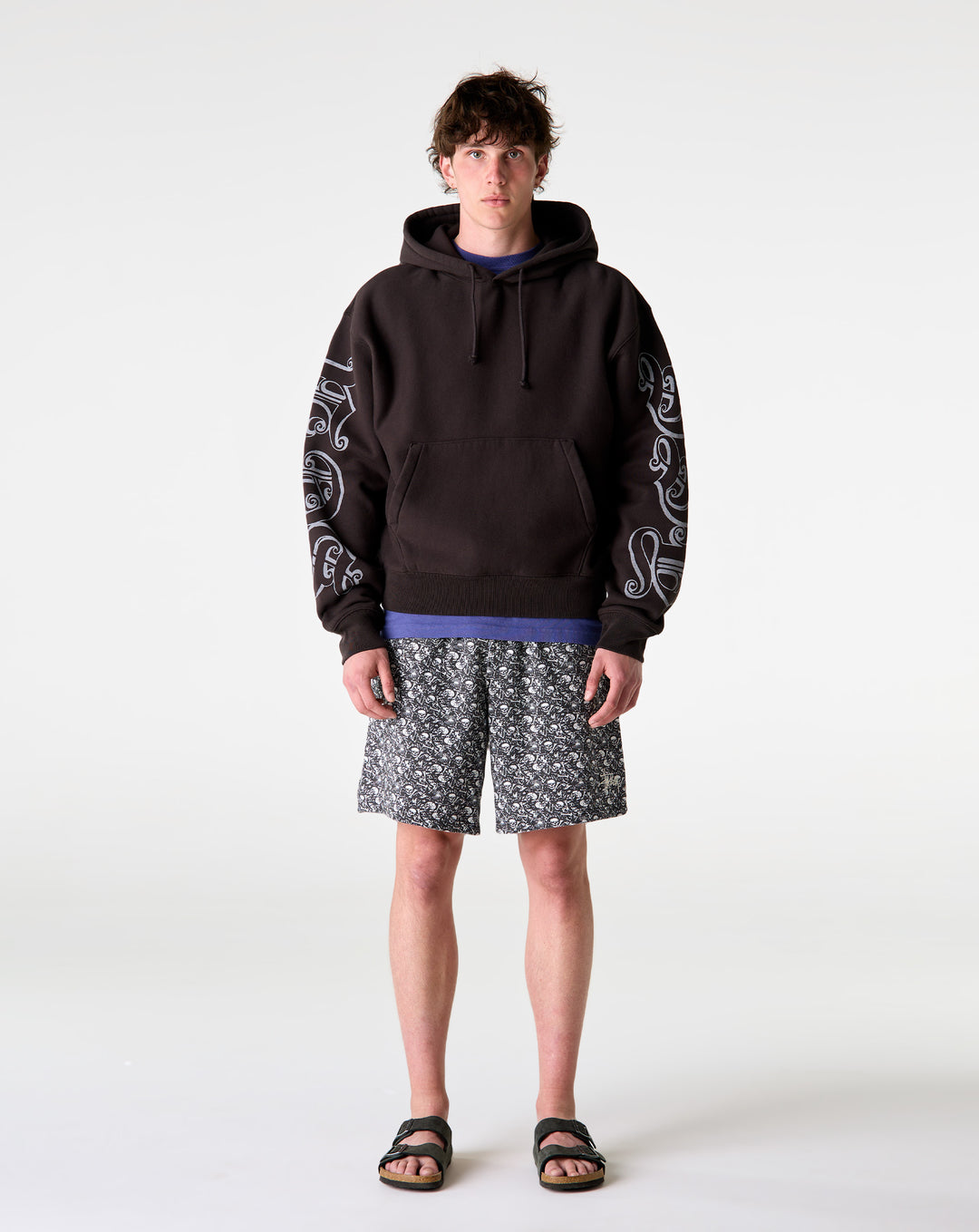 Stüssy Motif Print Hoodie - XHIBITION