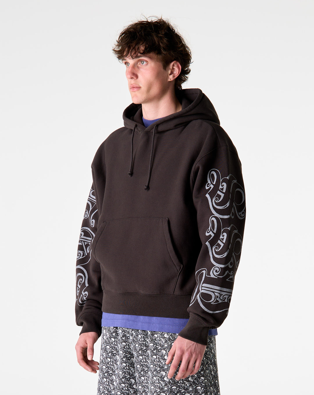 Stüssy Motif Print Hoodie - XHIBITION