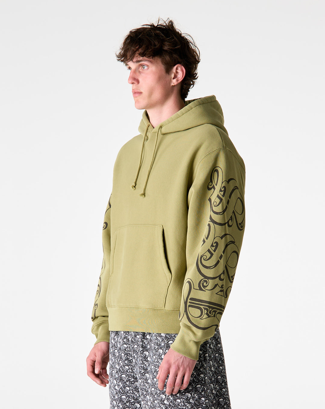 Stüssy Motif Print Hoodie - XHIBITION