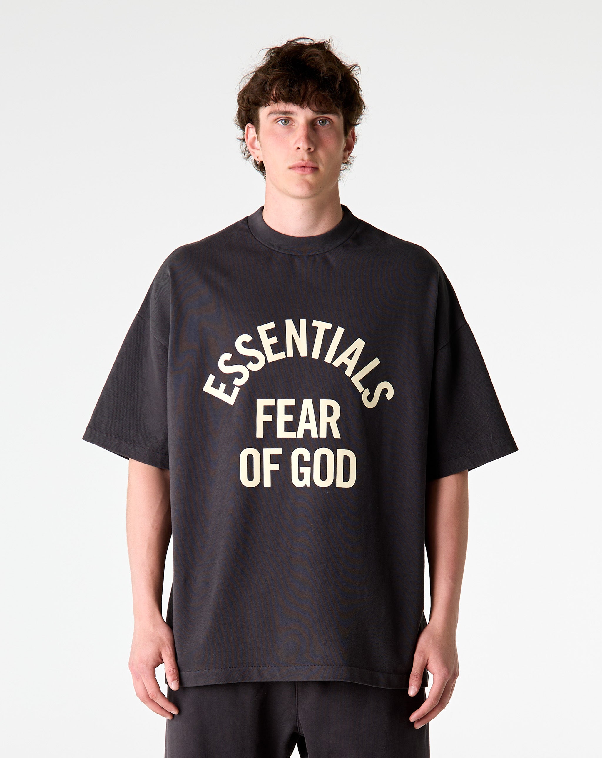 Fear of God Essentials Campus 90's Short Sleeve T-Shirt - XHIBITION