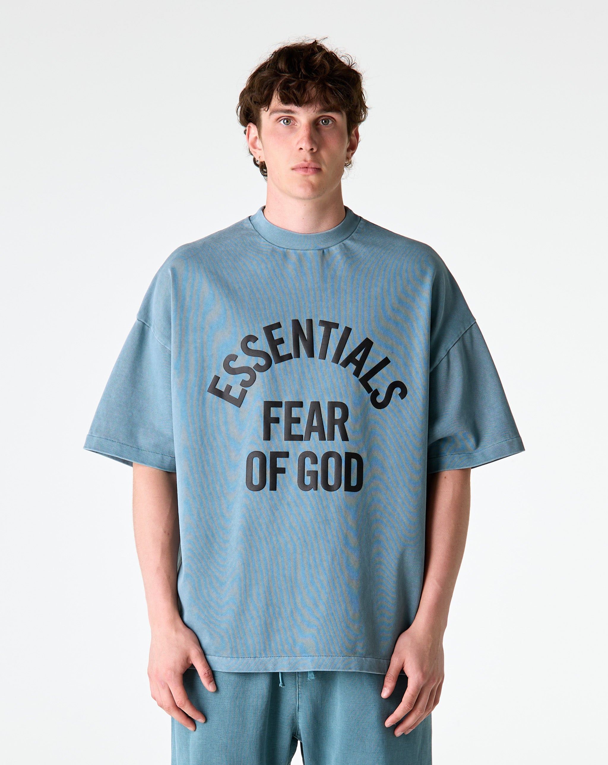 Fear of God Essentials Campus 90's Short Sleeve T-Shirt - XHIBITION