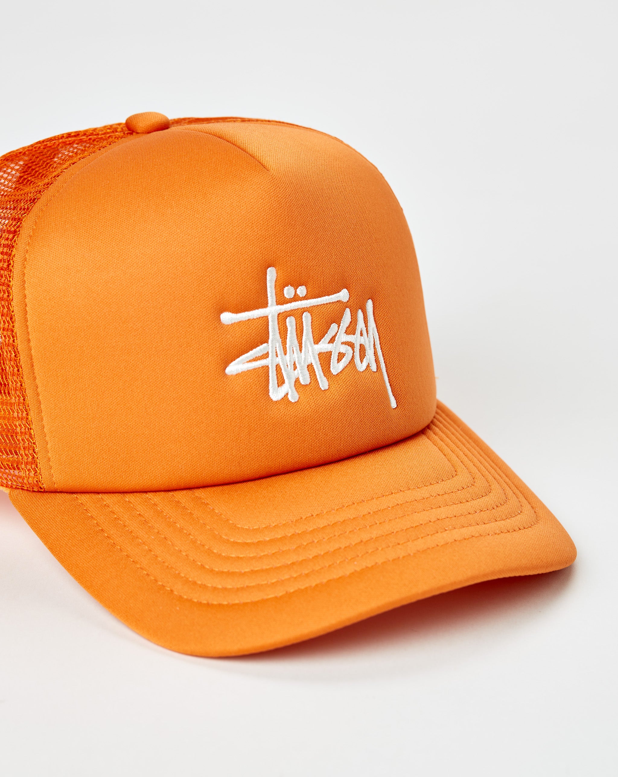 Stüssy - Big Basic Trucker Cap - Orange – Xhibition