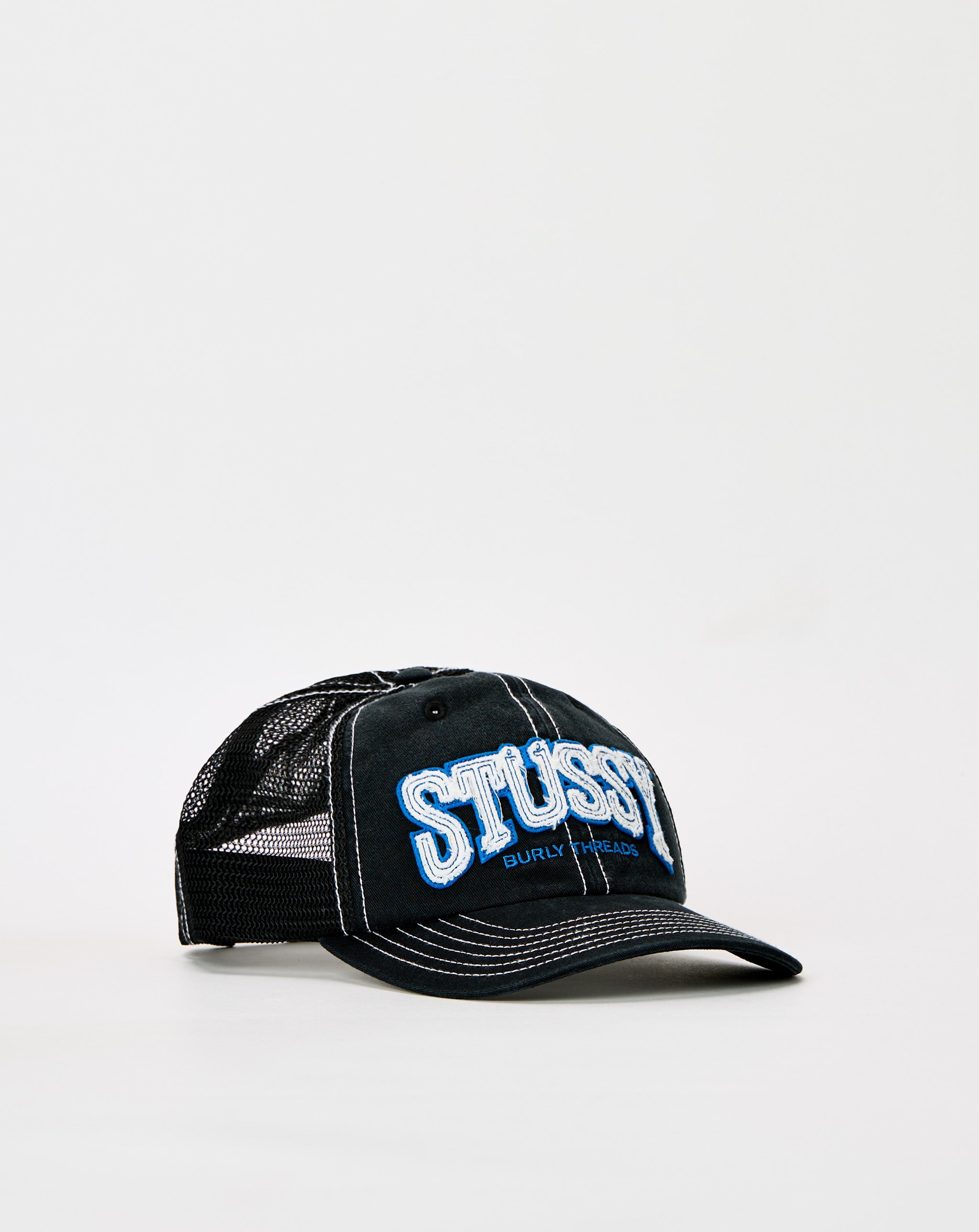 Stüssy MD Burly Threads Trucker Hat - XHIBITION