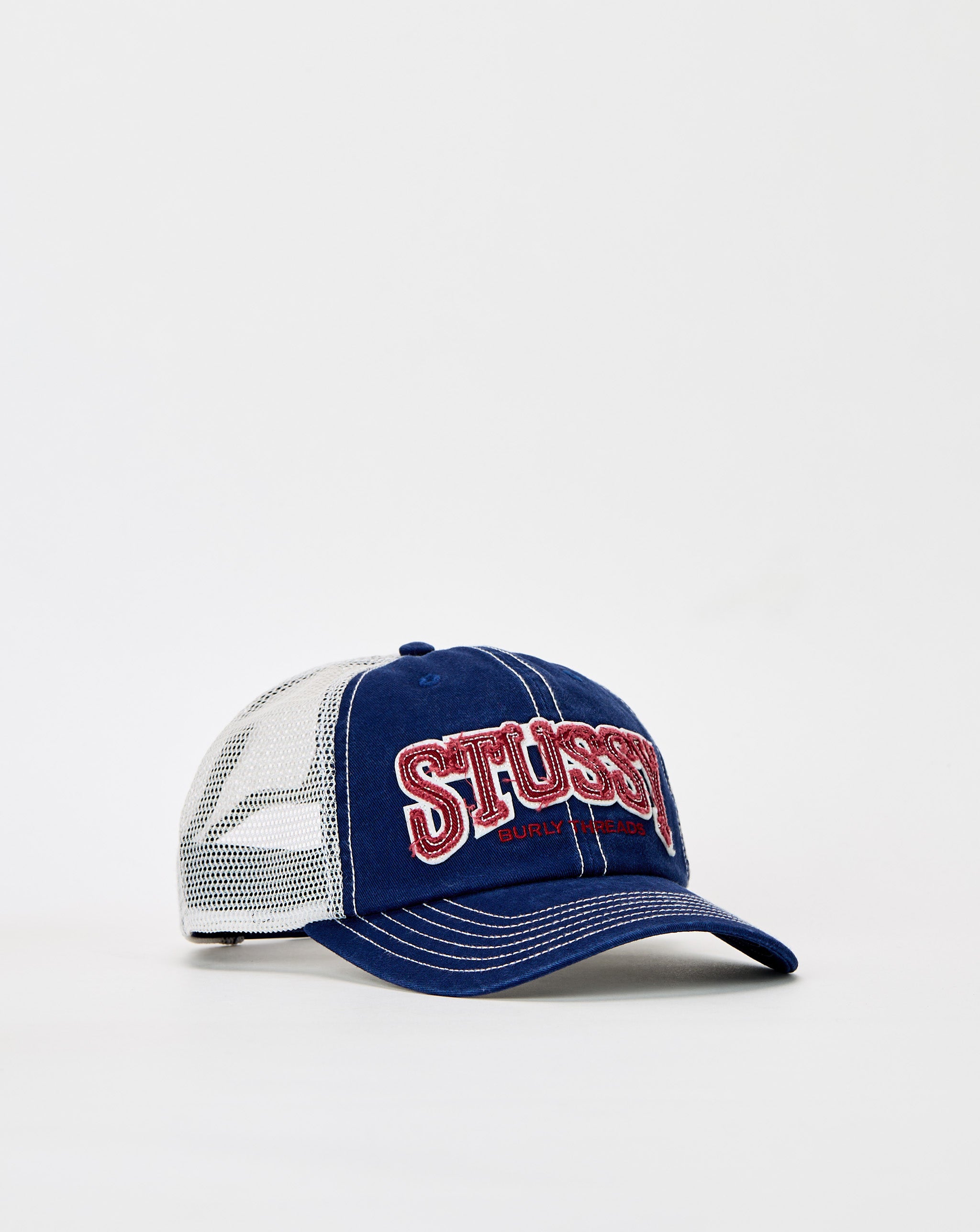 Stüssy MD Burly Threads Trucker Hat - XHIBITION