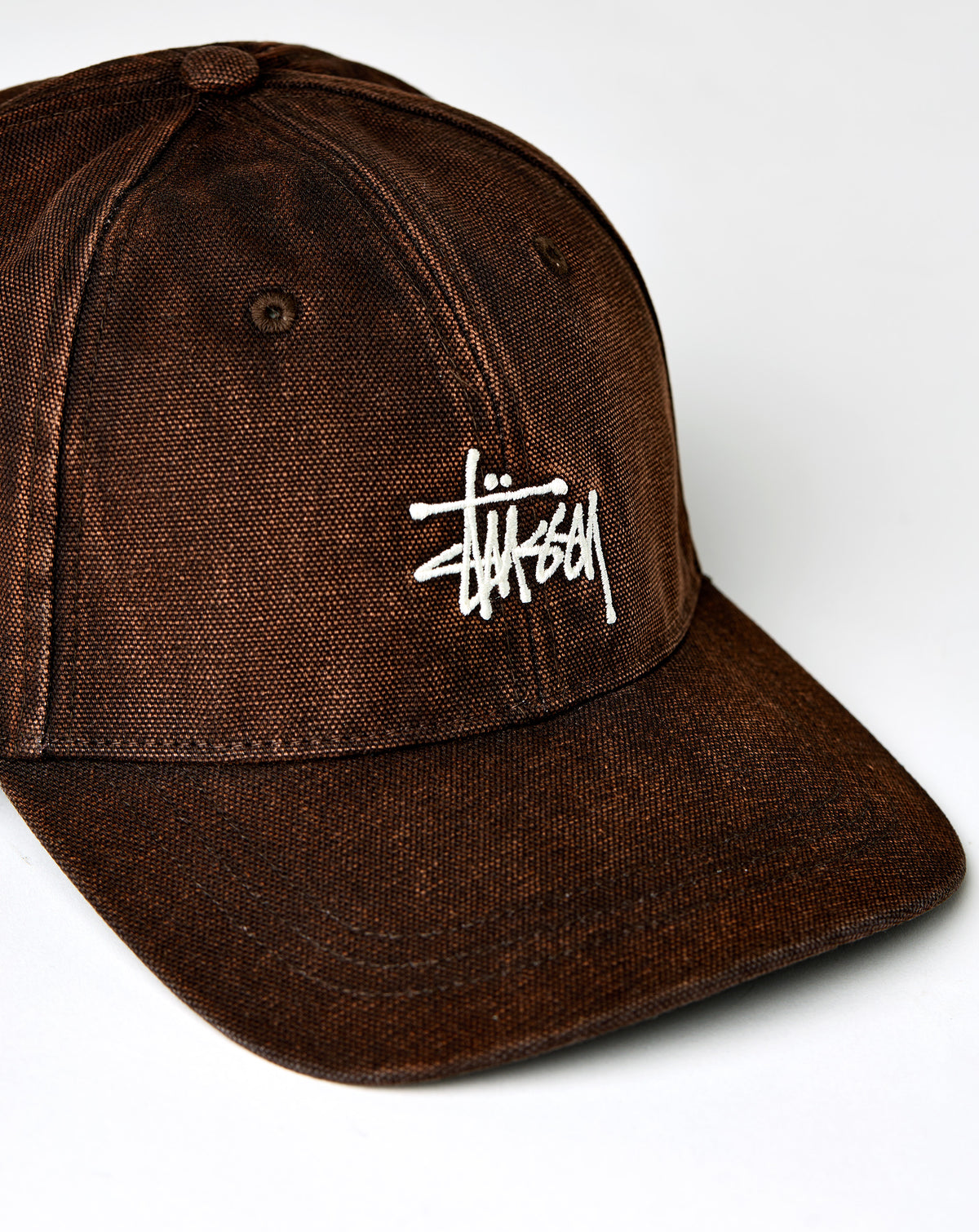 Stüssy LP Washed Basic Canvas Cap - XHIBITION