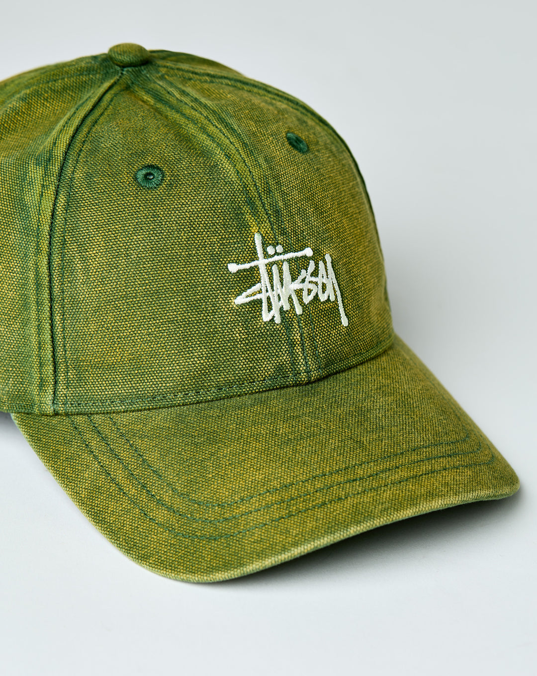 Stüssy LP Washed Basic Canvas Cap - XHIBITION