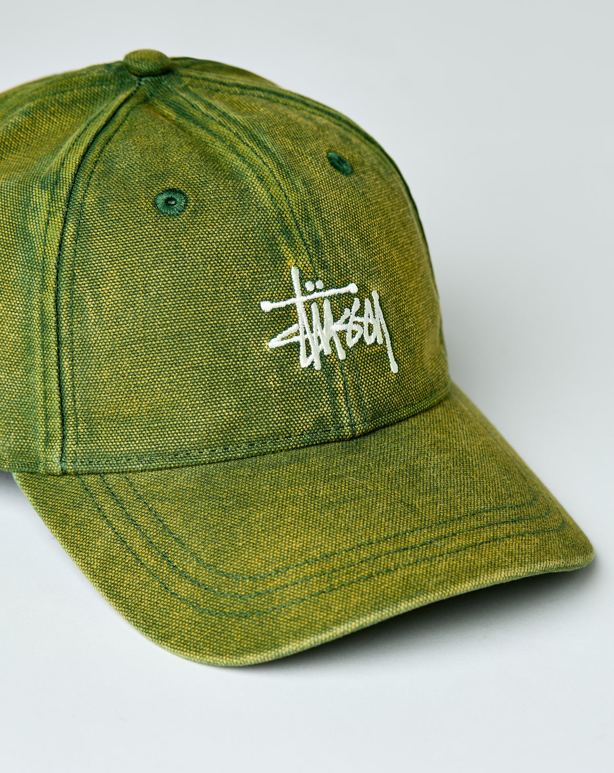Stüssy LP Washed Basic Canvas Cap - XHIBITION