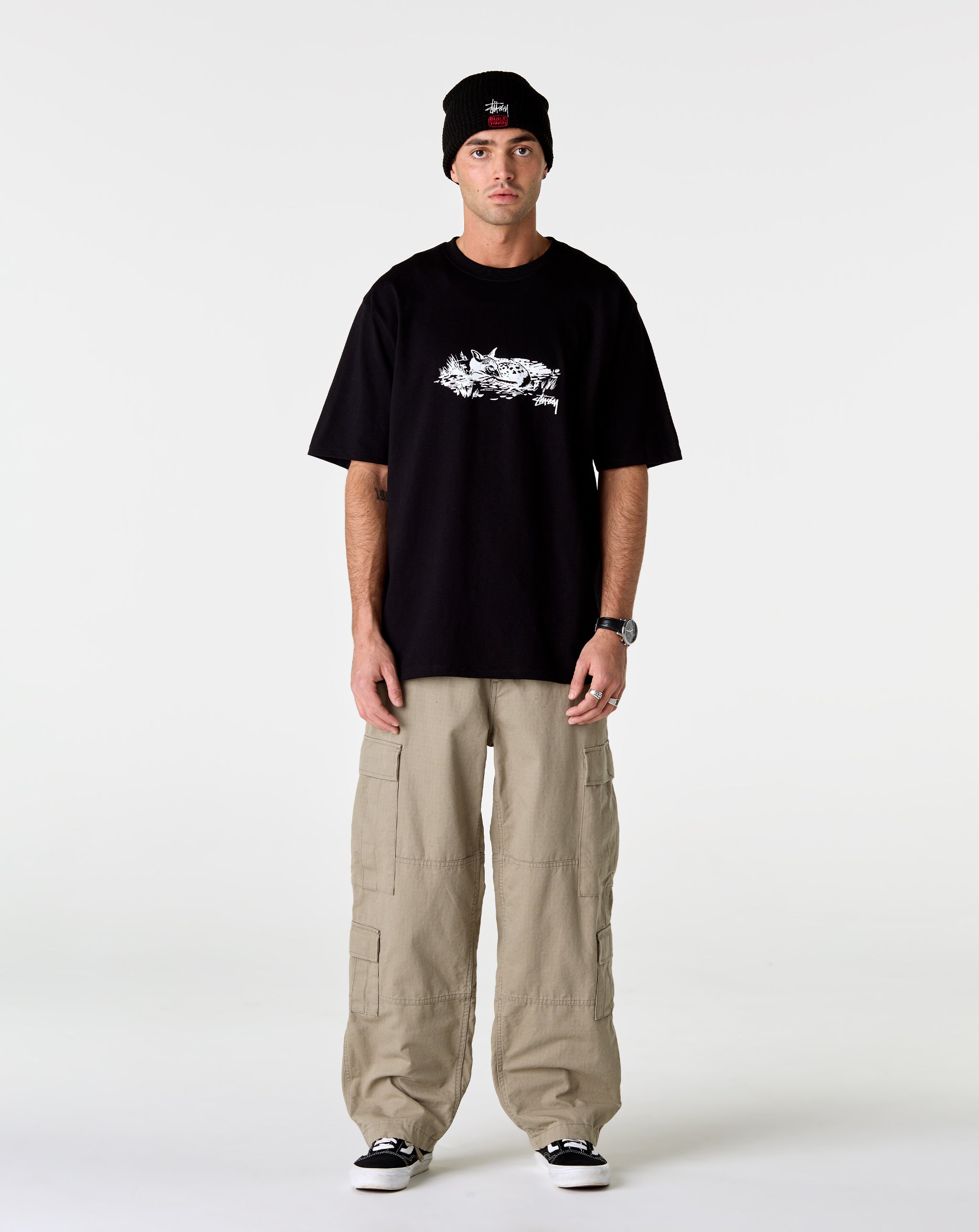 Stüssy Fawn T-Shirt - XHIBITION