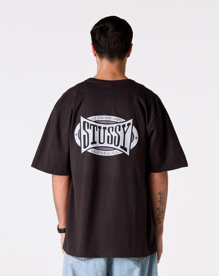 Stüssy Champion Oval Pigment Dyed T-Shirt - XHIBITION