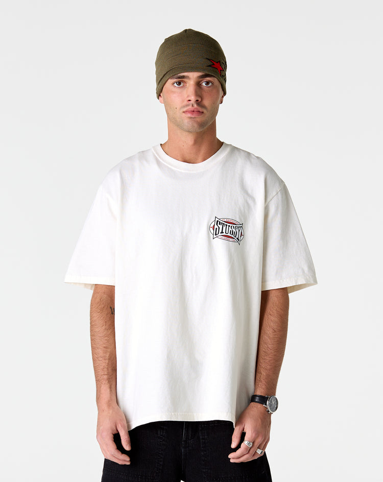 Stüssy Champion Oval Pigment Dyed T-Shirt - XHIBITION