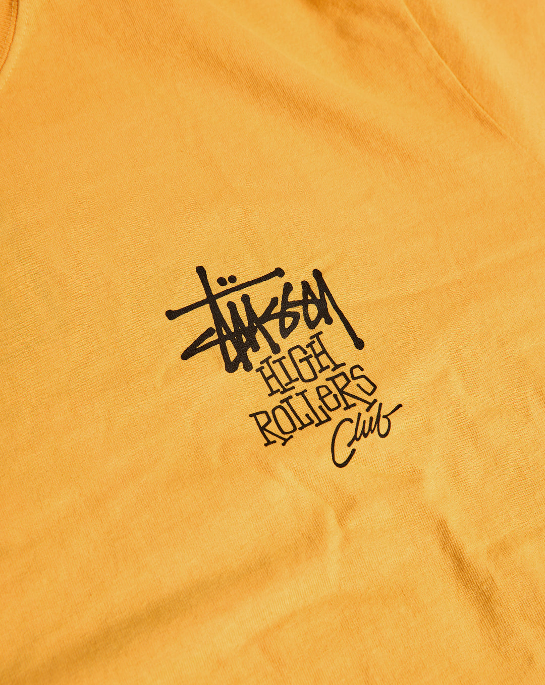 Stüssy High Rollers Pigment Dyed T-Shirt - XHIBITION