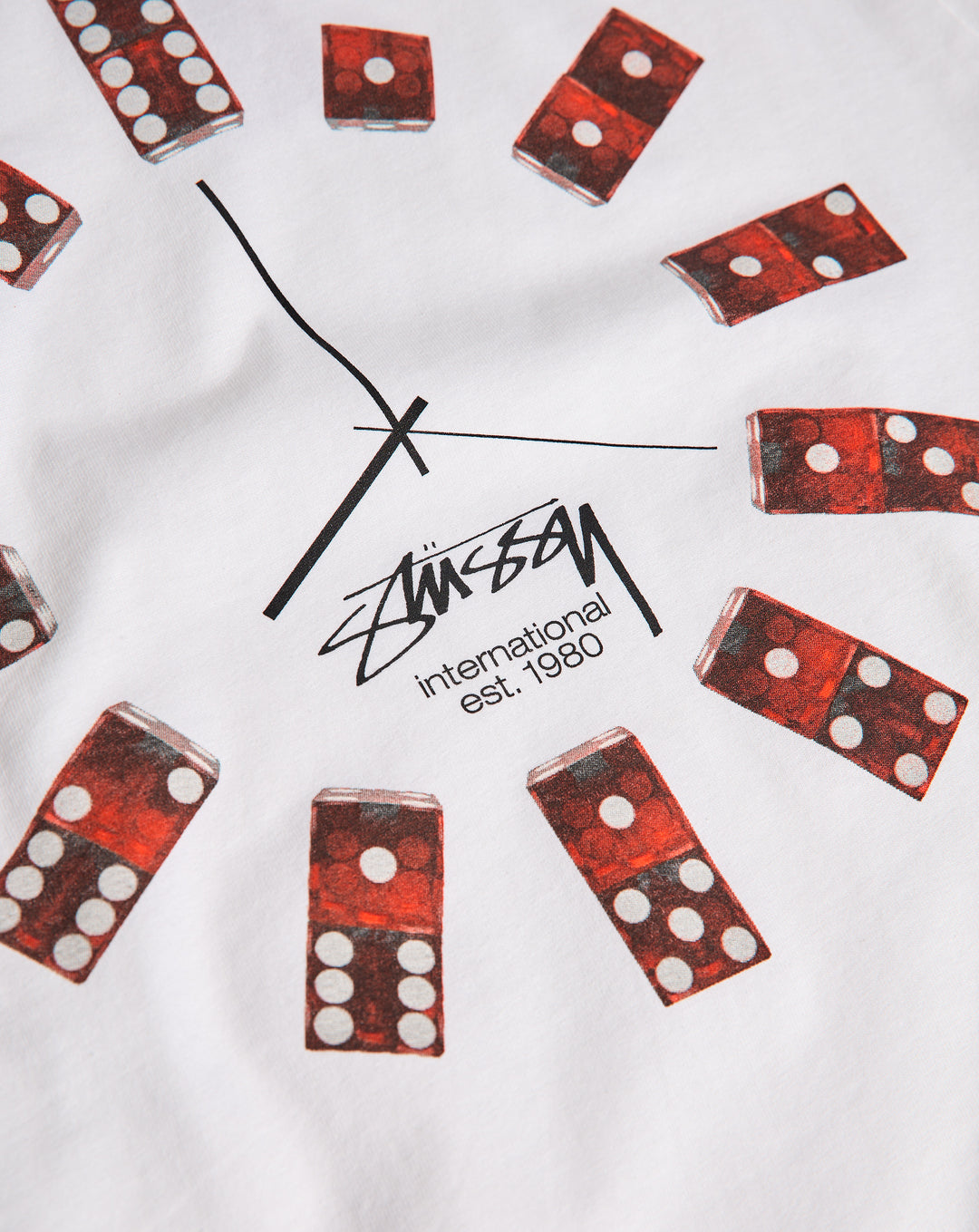 Stüssy Dice Clock T-Shirt - XHIBITION