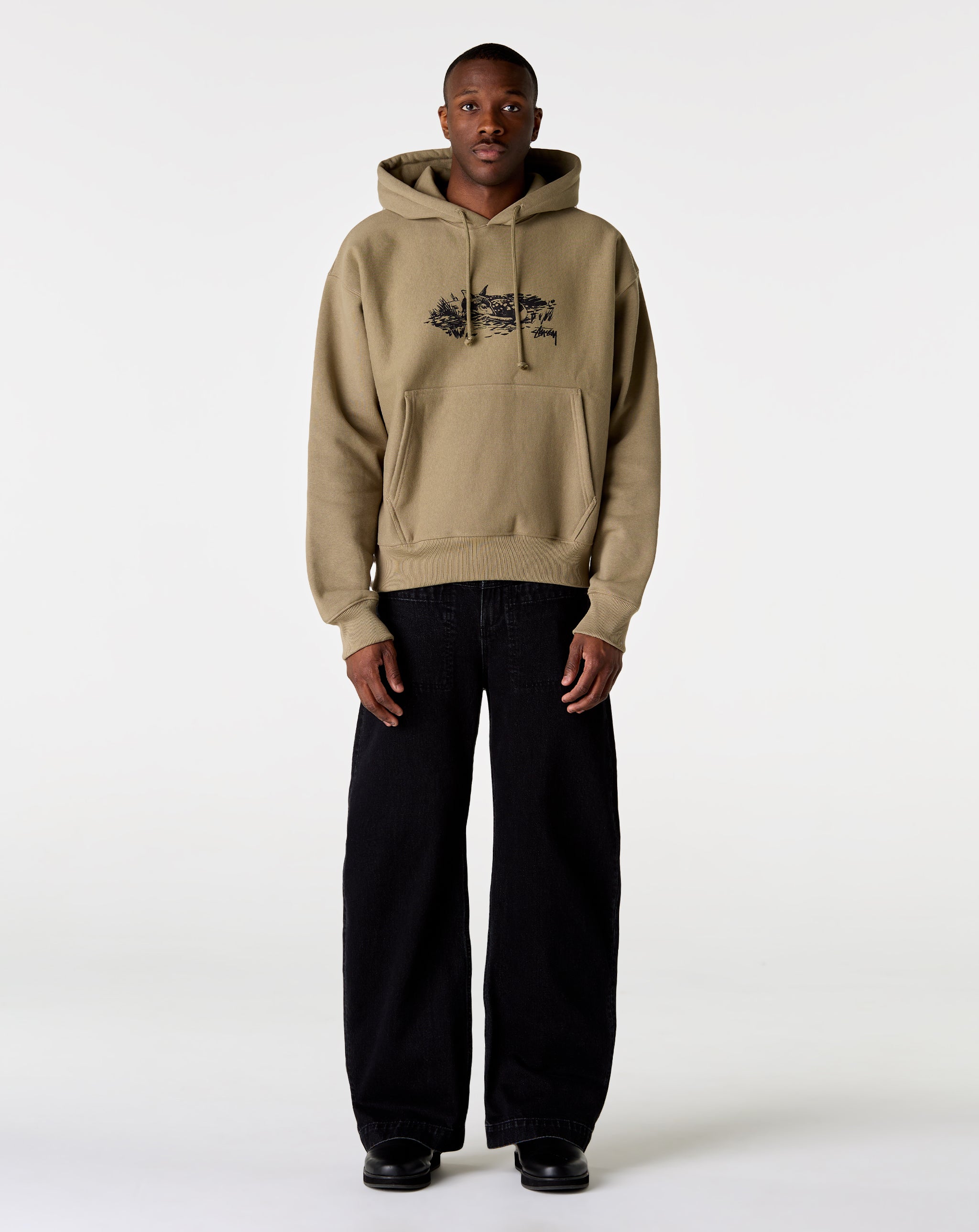 Stüssy Fawn Hoodie - XHIBITION