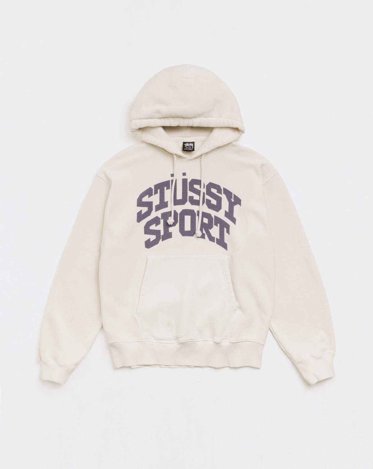 Stüssy Block Sport Garment Dyed Hoodie - XHIBITION