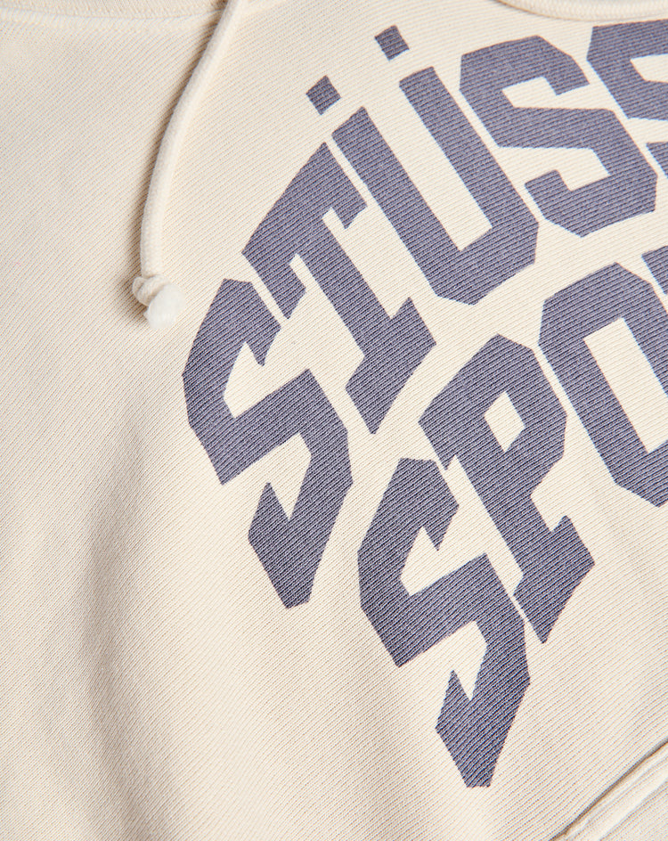 Stüssy Block Sport Garment Dyed Hoodie - XHIBITION