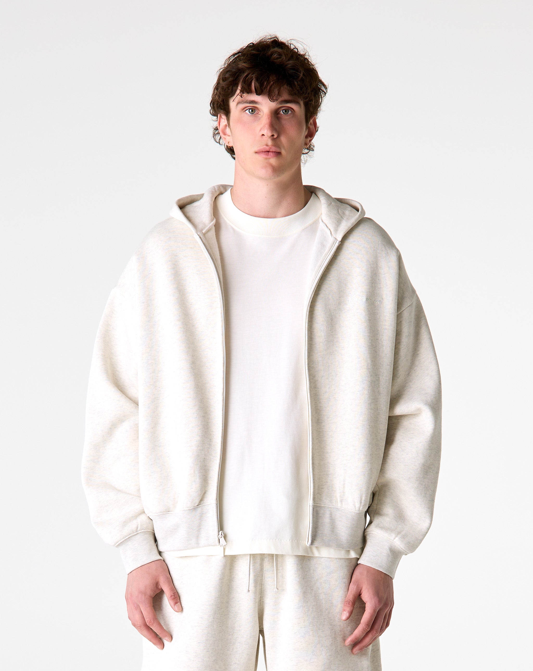 Fear of God Essentials Signature Classic Full Zip Hoodie - XHIBITION